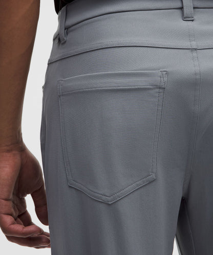 Lululemon ABC Slim-Fit 5 Pocket Pant 32L *Warpstreme Solar Grey
