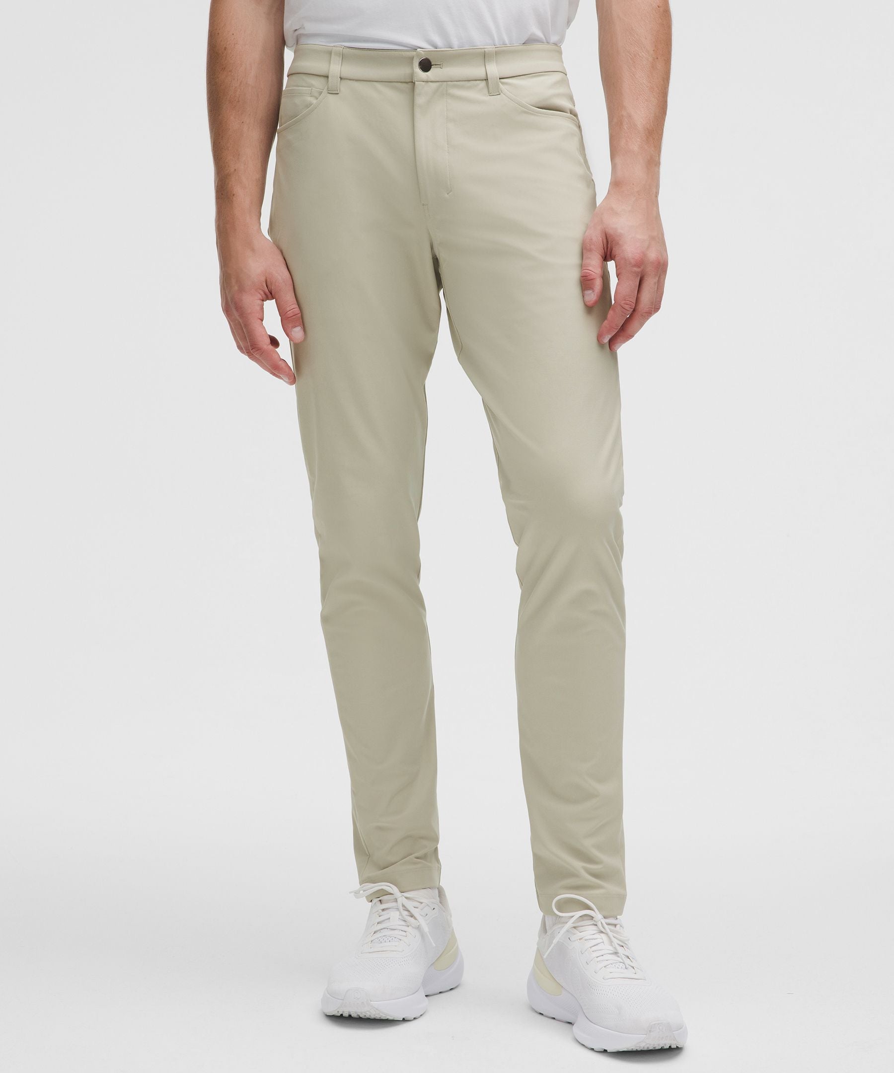Lululemon ABC Slim-Fit 5 Pocket Pant 32L *Warpstreme Raw Linen