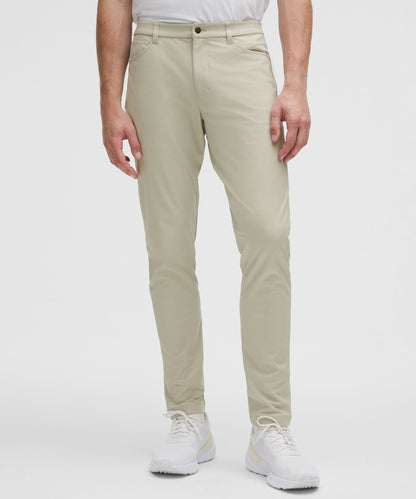 Lululemon ABC Slim-Fit 5 Pocket Pant 32L *Warpstreme Raw Linen