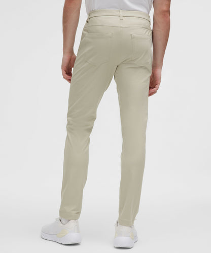 Lululemon ABC Slim-Fit 5 Pocket Pant 32L *Warpstreme Raw Linen