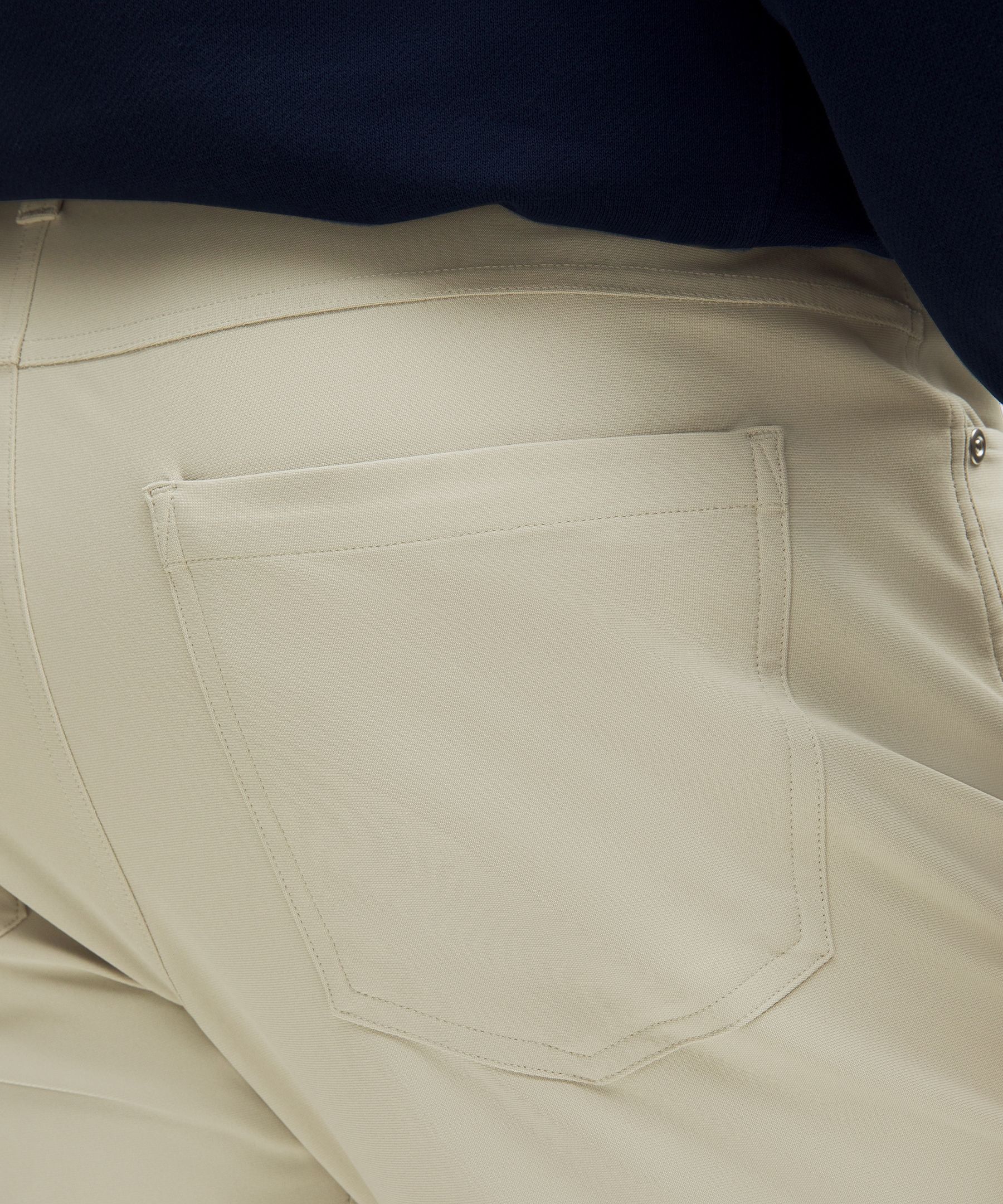 Lululemon ABC Slim-Fit 5 Pocket Pant 32L *Warpstreme Raw Linen