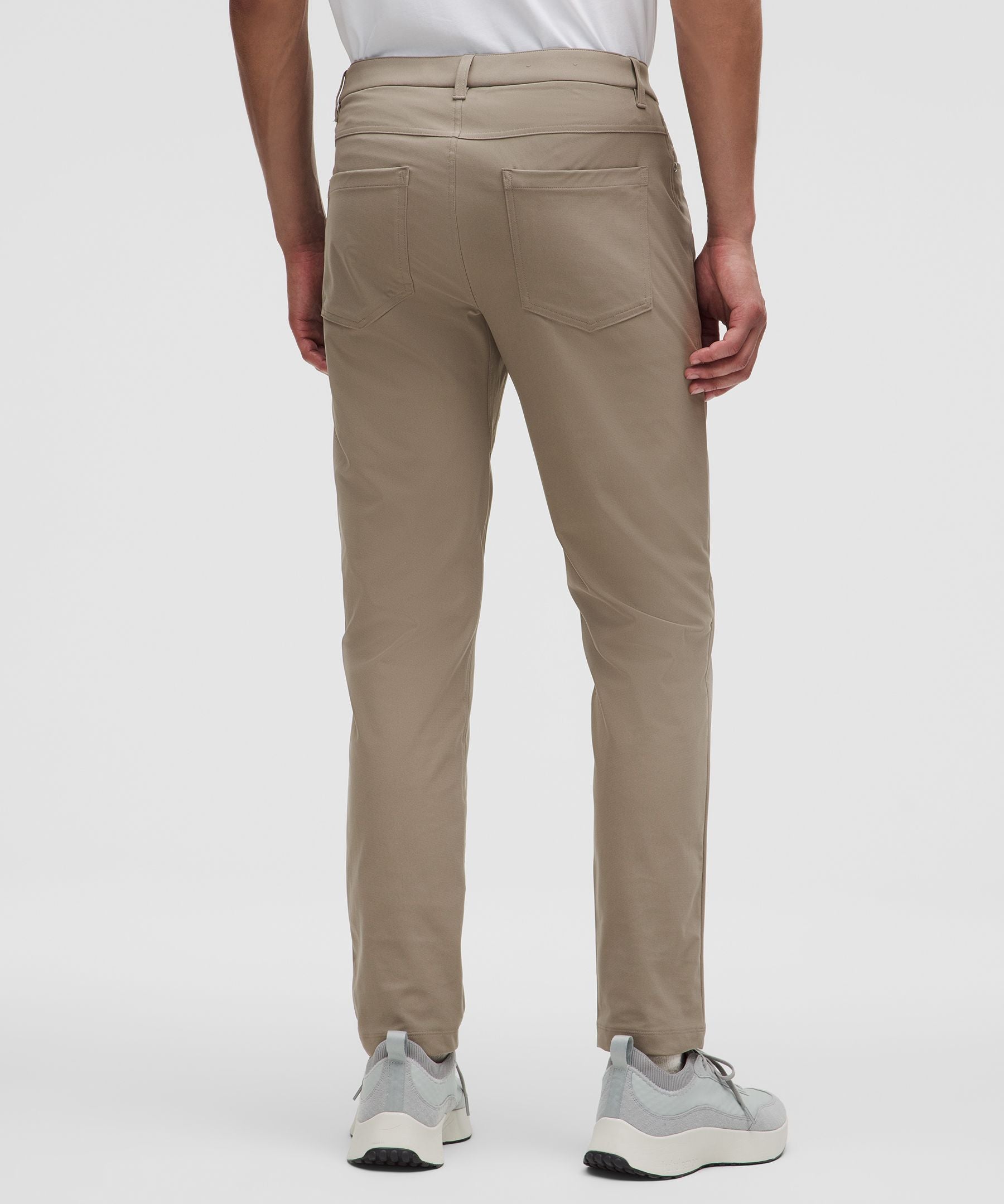 Lululemon ABC Slim-Fit 5 Pocket Pant 32L *Warpstreme Warm Ash Grey