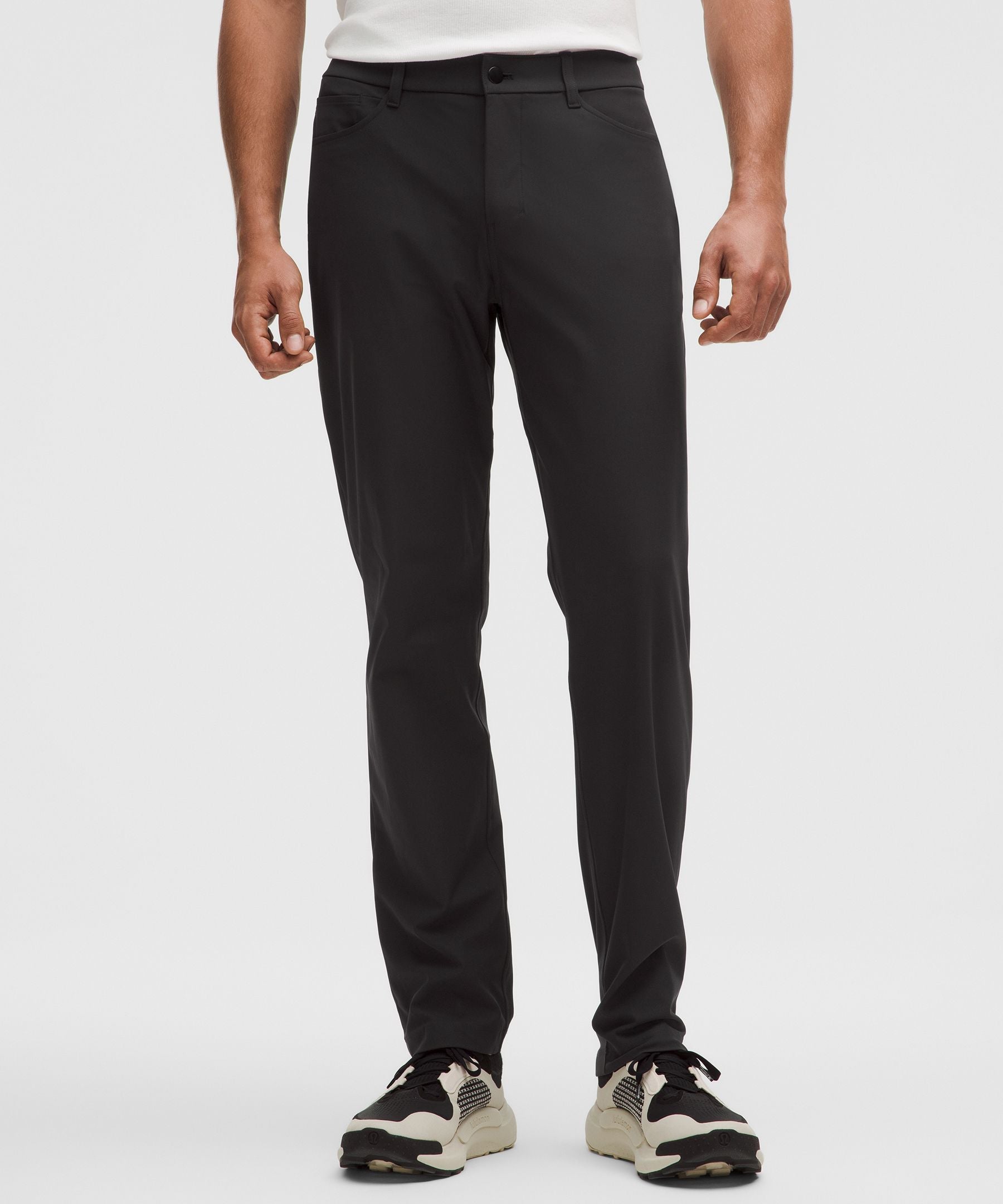 Lululemon ABC Classic-Fit 5 Pocket Pant 32L *Warpstreme Black