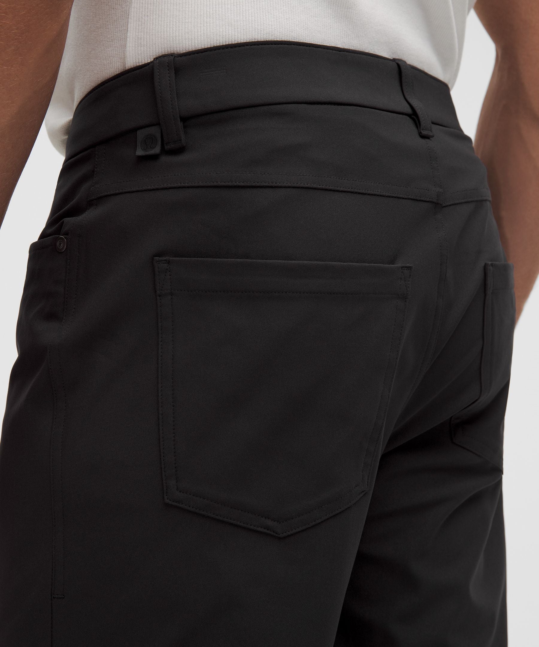 Lululemon ABC Classic-Fit 5 Pocket Pant 32L *Warpstreme Black