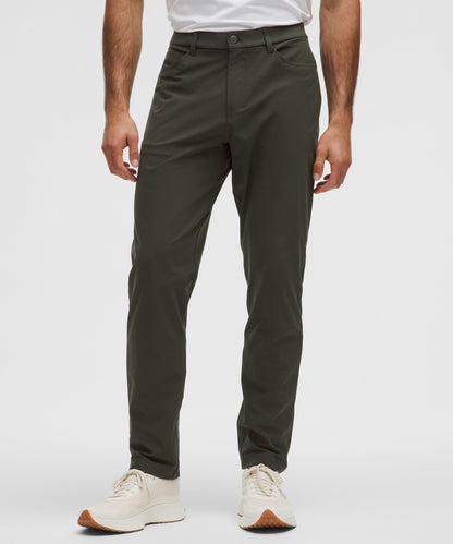Lululemon ABC Classic-Fit 5 Pocket Pant 32L *Warpstreme Gator Green