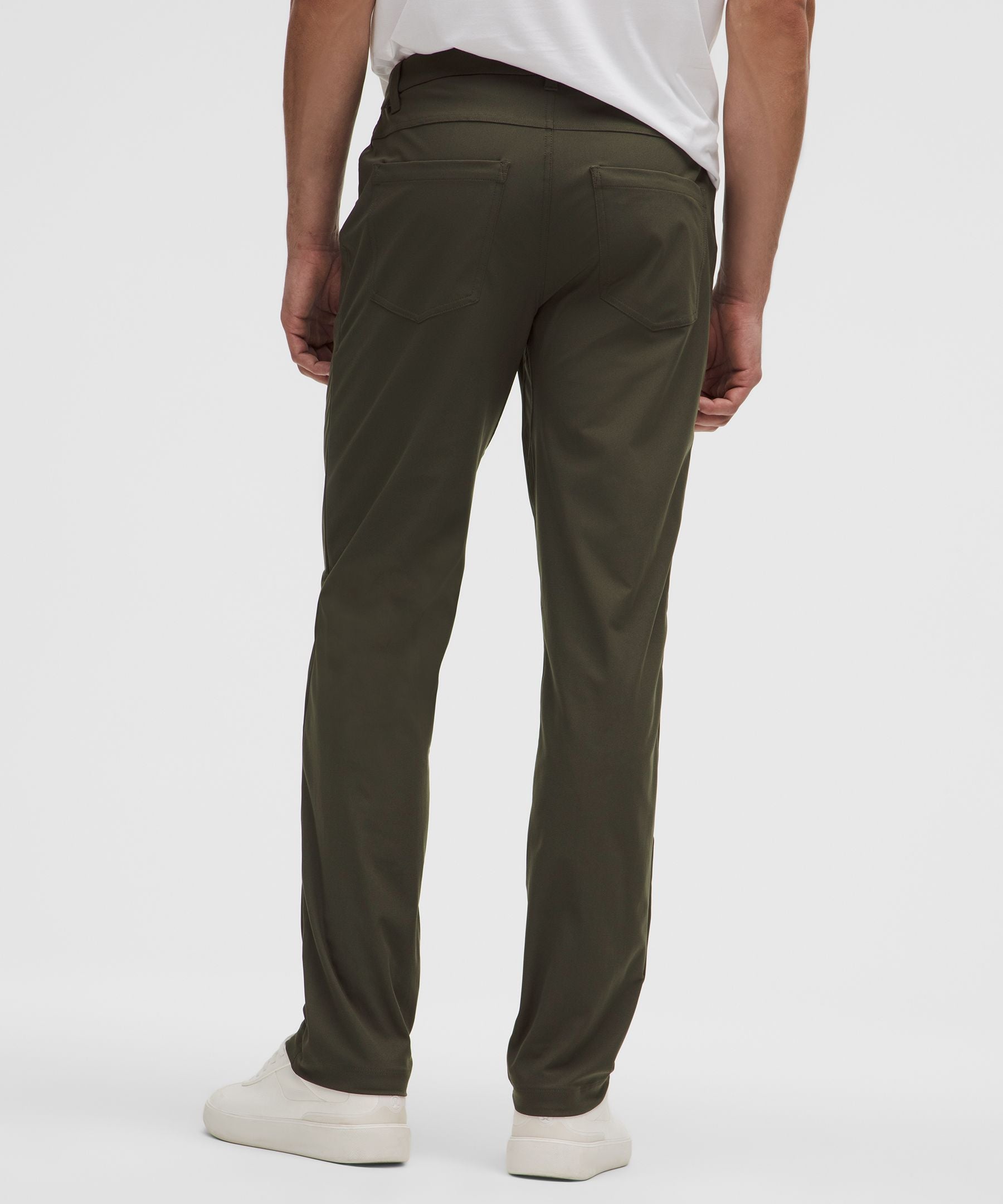 Lululemon ABC Classic-Fit 5 Pocket Pant 32L *Warpstreme Dark Olive
