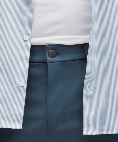 Lululemon ABC Classic-Fit 5 Pocket Pant 32L *Warpstreme Iron Blue