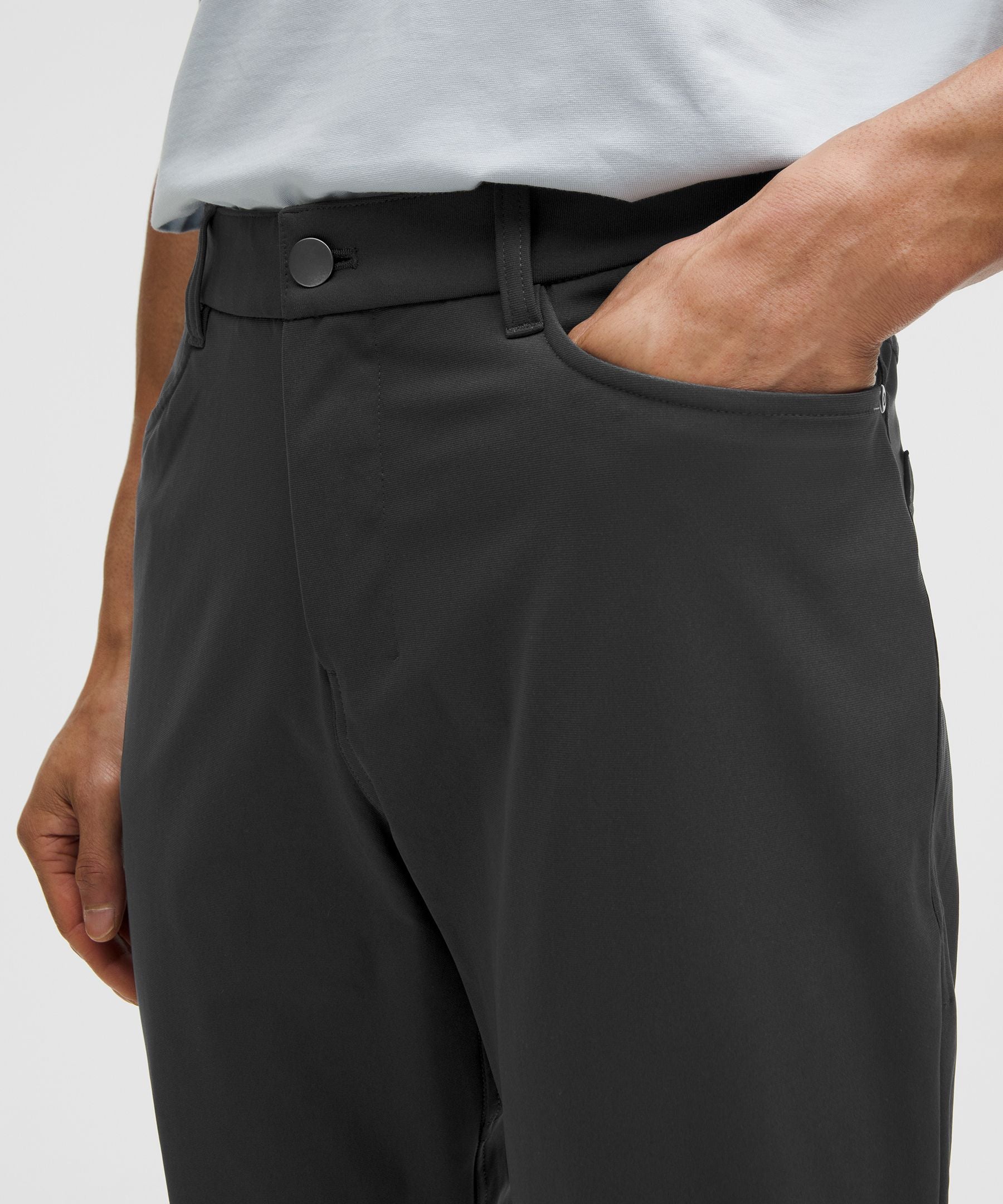 Lululemon ABC Classic-Fit 5 Pocket Pant 32L *Warpstreme Obsidian