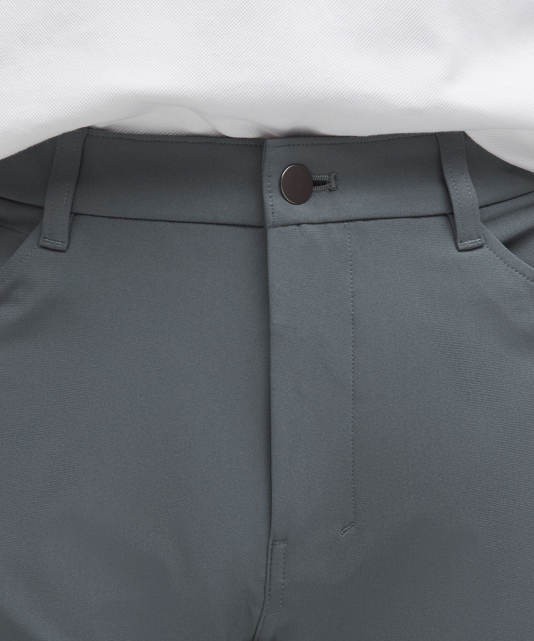 Lululemon ABC Classic-Fit 5 Pocket Pant 32L *Warpstreme Oil Grey