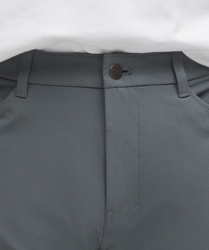 Lululemon ABC Classic-Fit 5 Pocket Pant 32L *Warpstreme Oil Grey