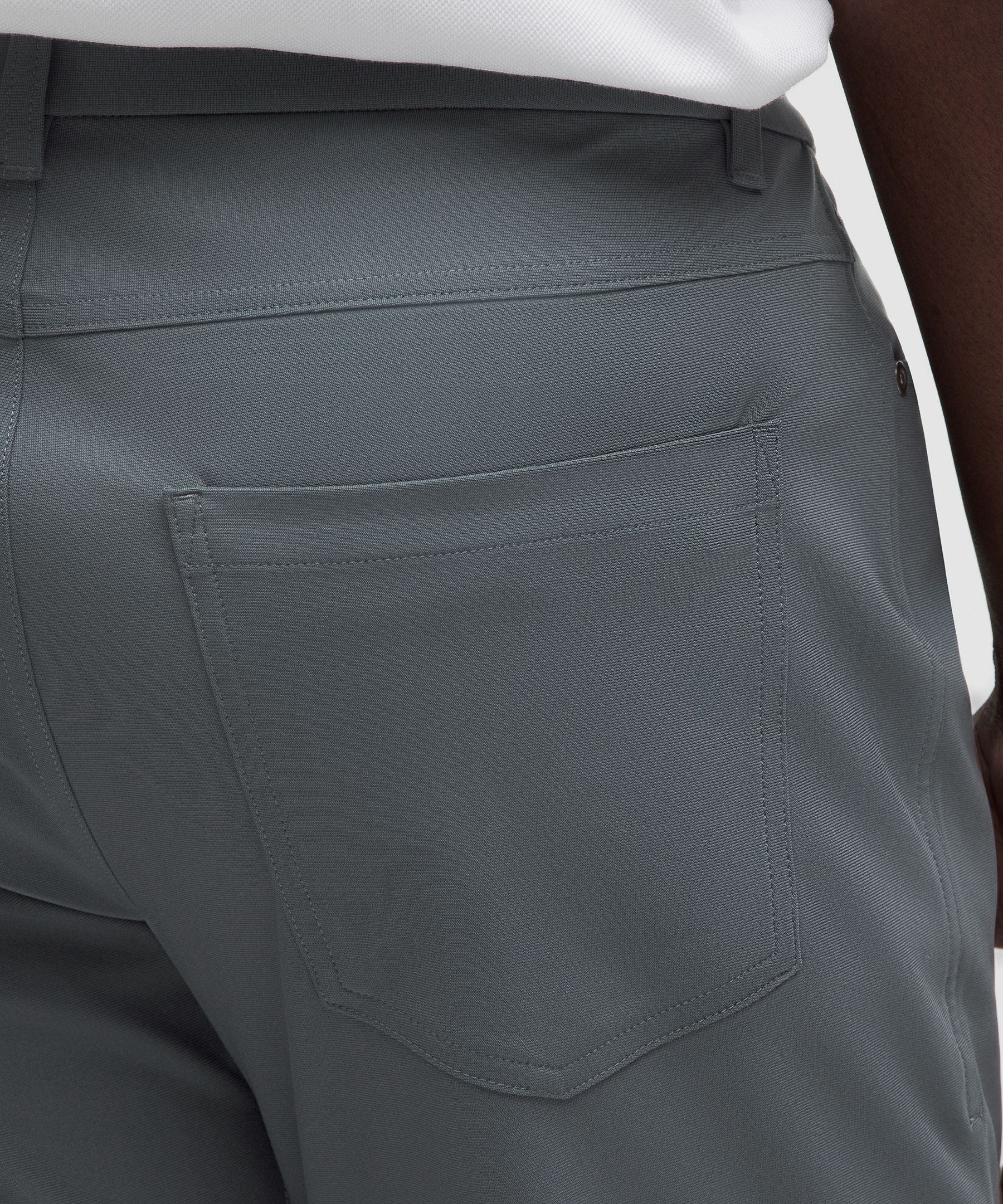 Lululemon ABC Classic-Fit 5 Pocket Pant 32L *Warpstreme Oil Grey