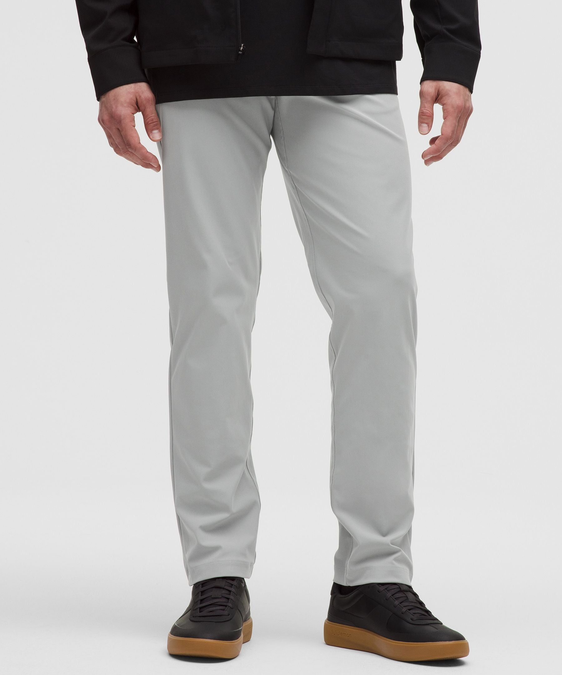 Lululemon ABC Classic-Fit 5 Pocket Pant 32L *Warpstreme Silver Drop