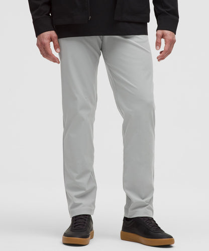 Lululemon ABC Classic-Fit 5 Pocket Pant 32L *Warpstreme Silver Drop