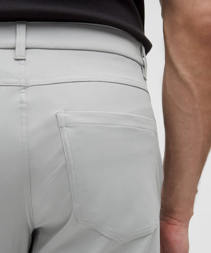 Lululemon ABC Classic-Fit 5 Pocket Pant 32L *Warpstreme Silver Drop