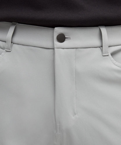 Lululemon ABC Classic-Fit 5 Pocket Pant 32L *Warpstreme Silver Drop