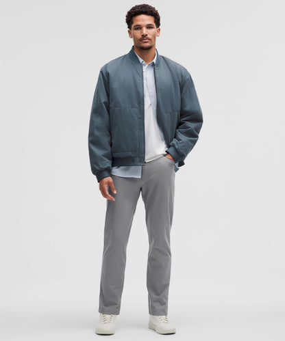 Lululemon ABC Classic-Fit 5 Pocket Pant 32L *Warpstreme Asphalt Grey