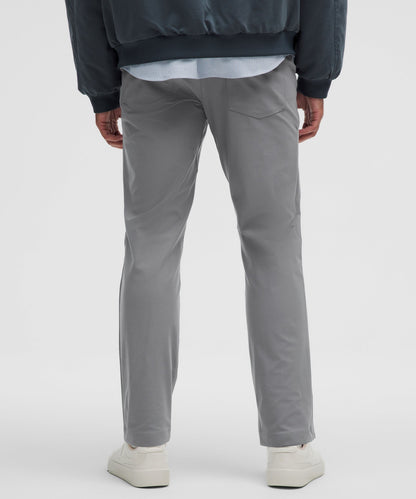 Lululemon ABC Classic-Fit 5 Pocket Pant 32L *Warpstreme Asphalt Grey