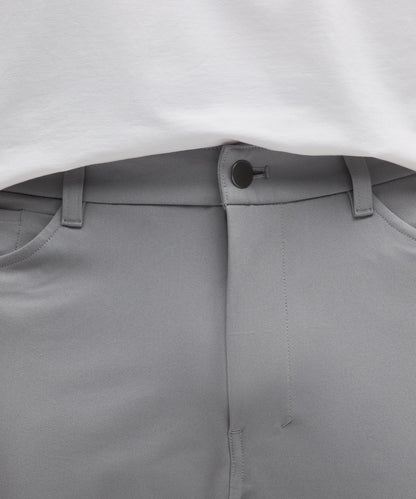 Lululemon ABC Classic-Fit 5 Pocket Pant 32L *Warpstreme Asphalt Grey