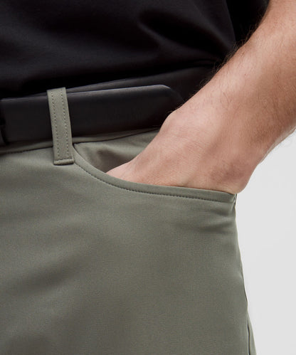Lululemon ABC Classic-Fit 5 Pocket Pant 32L *Warpstreme Grey Sage