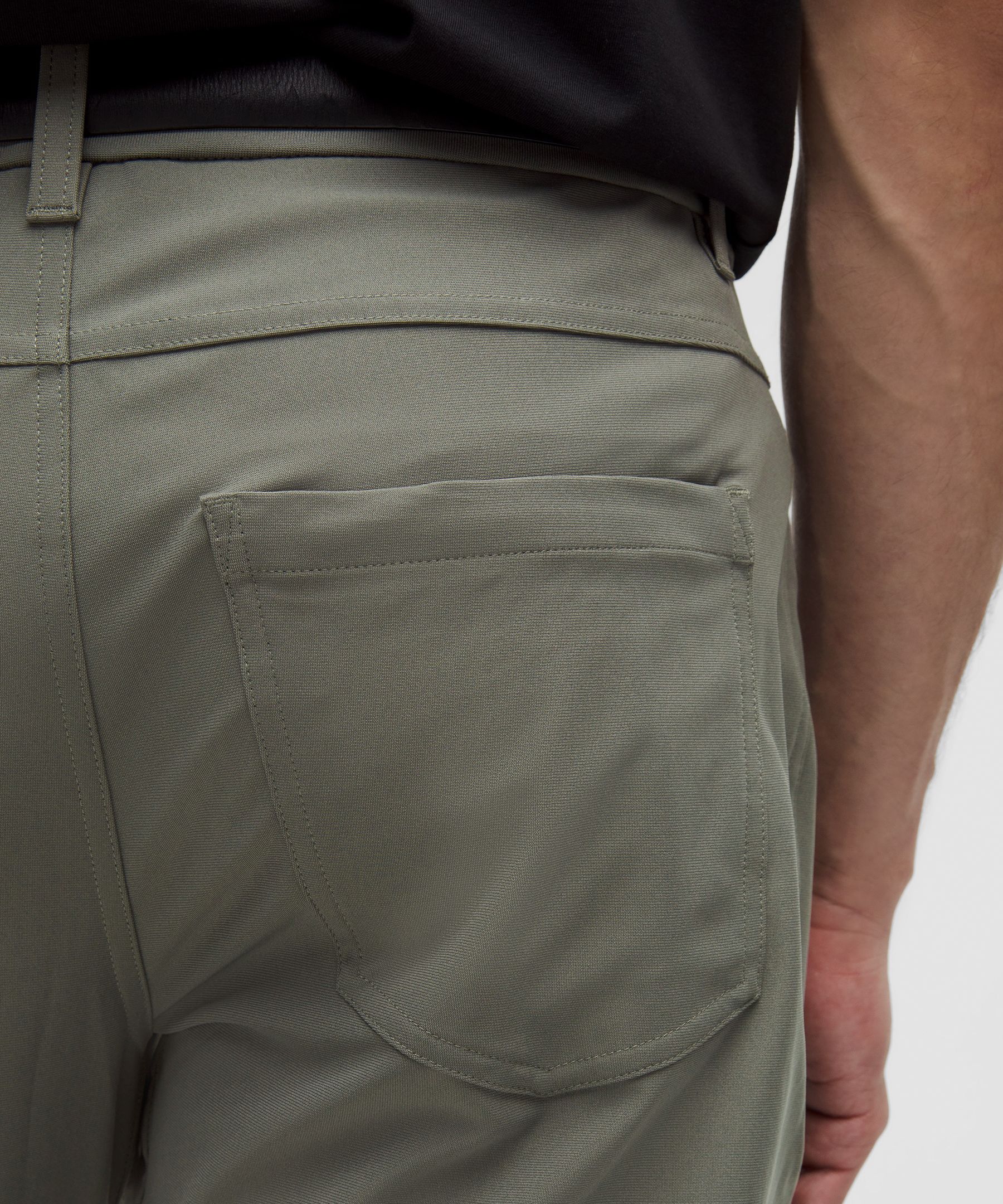 Lululemon ABC Classic-Fit 5 Pocket Pant 32L *Warpstreme Grey Sage