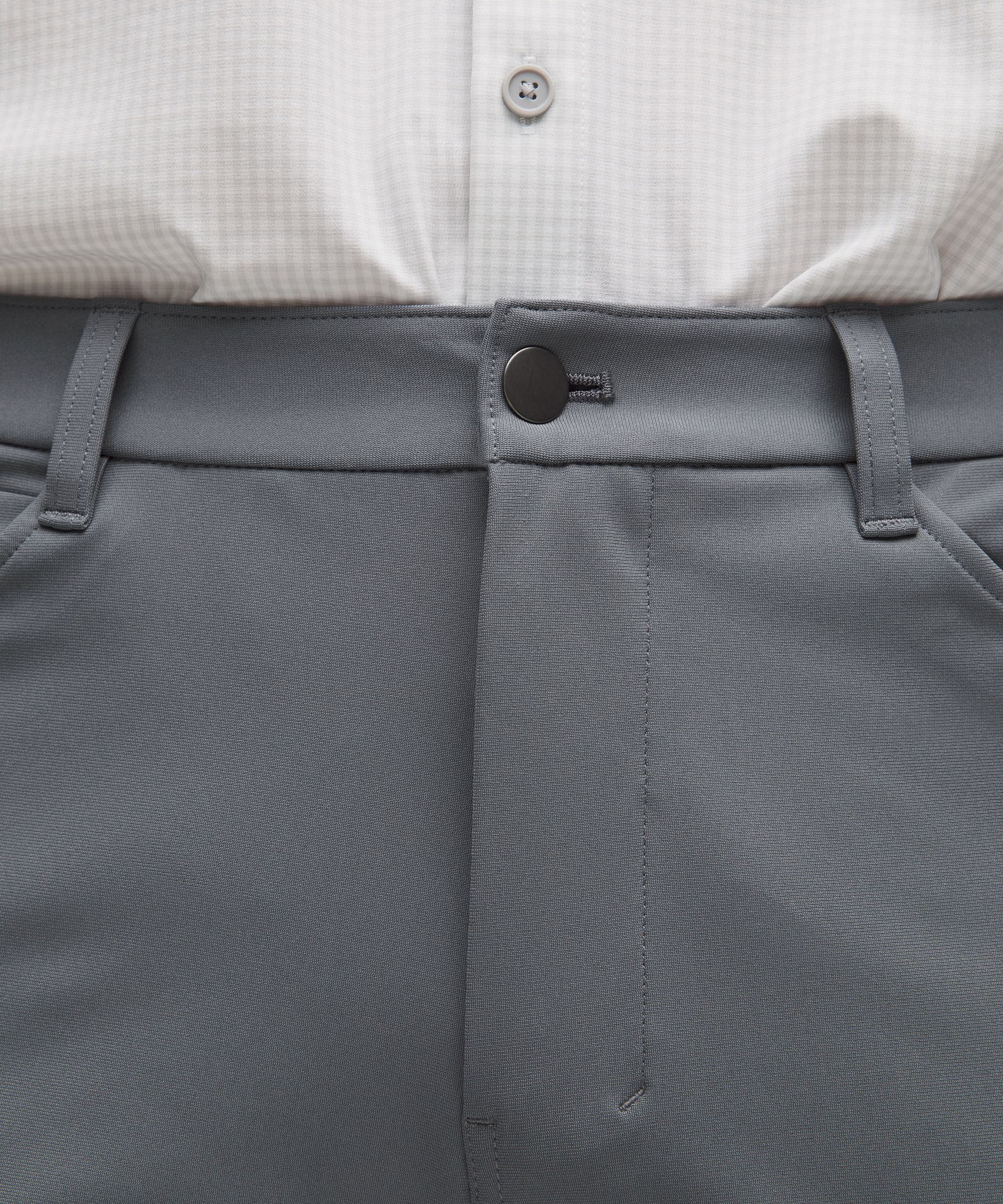 Lululemon ABC Classic-Fit 5 Pocket Pant 32L *Warpstreme Solar Grey