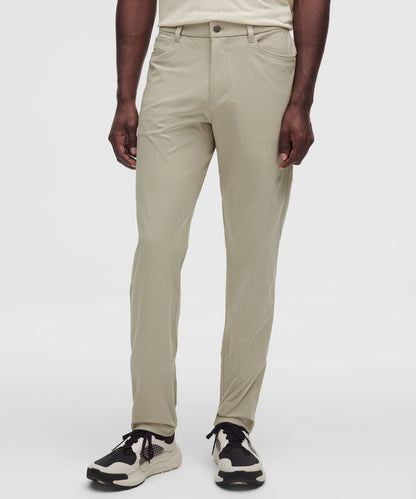 Lululemon ABC Classic-Fit 5 Pocket Pant 32L *Warpstreme Raw Linen