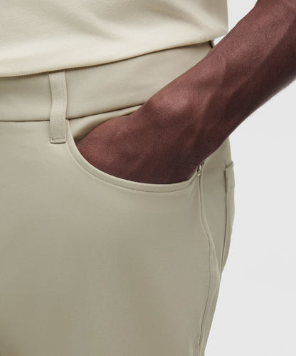 Lululemon ABC Classic-Fit 5 Pocket Pant 32L *Warpstreme Raw Linen