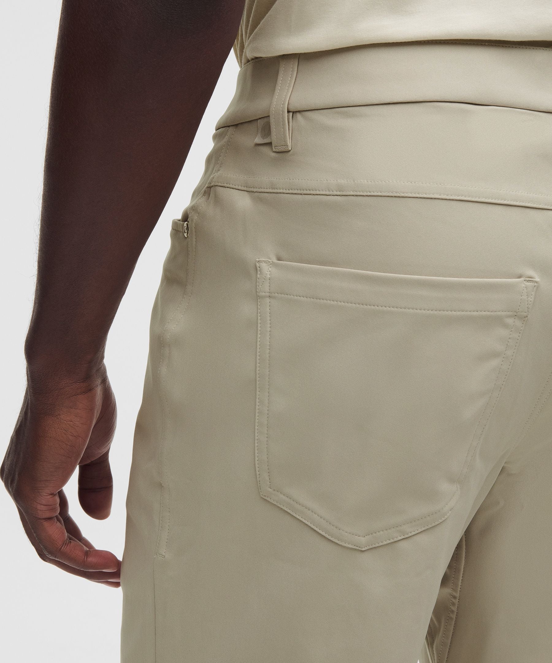 Lululemon ABC Classic-Fit 5 Pocket Pant 32L *Warpstreme Raw Linen