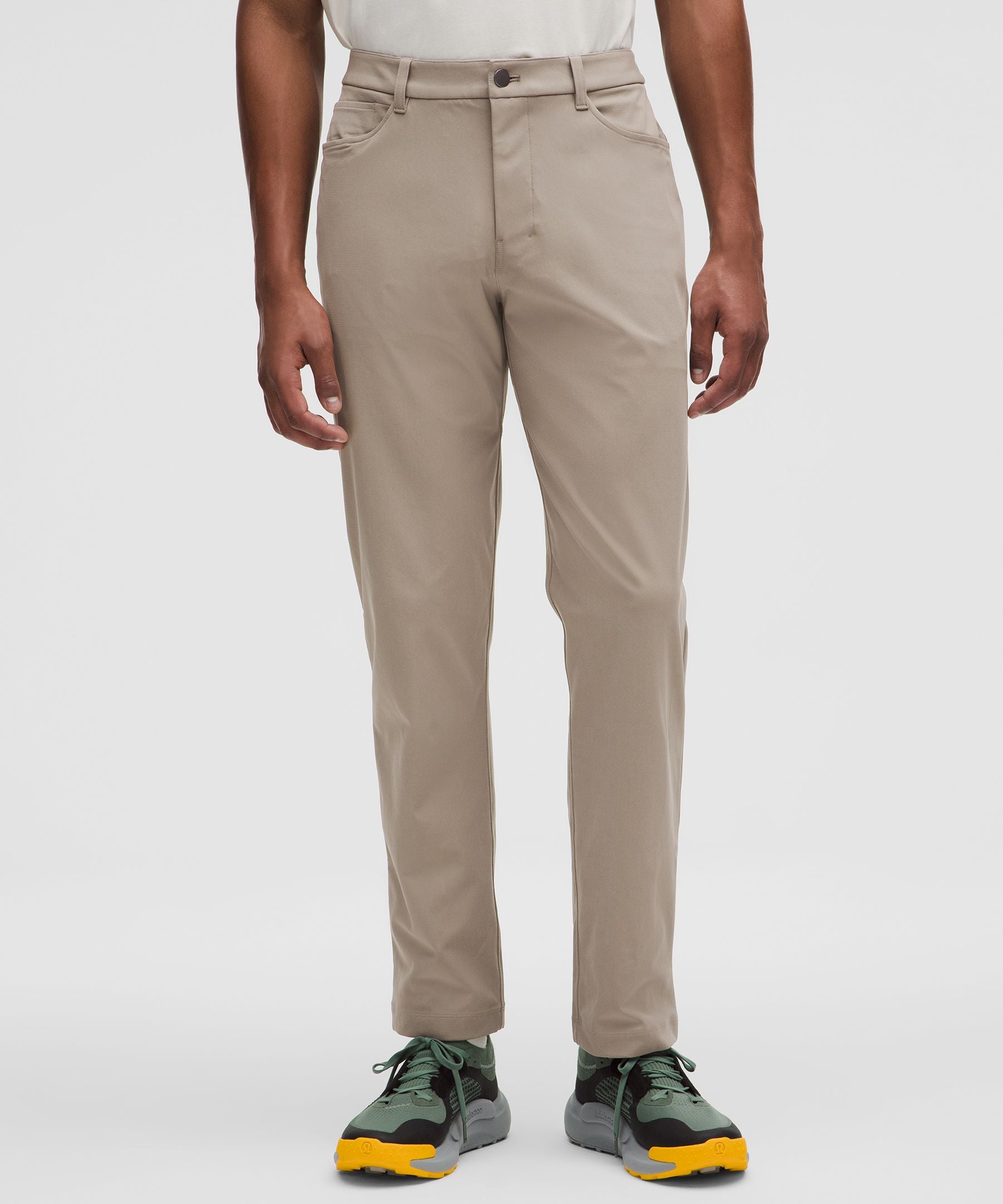 Lululemon ABC Classic-Fit 5 Pocket Pant 32L *Warpstreme Warm Ash Grey