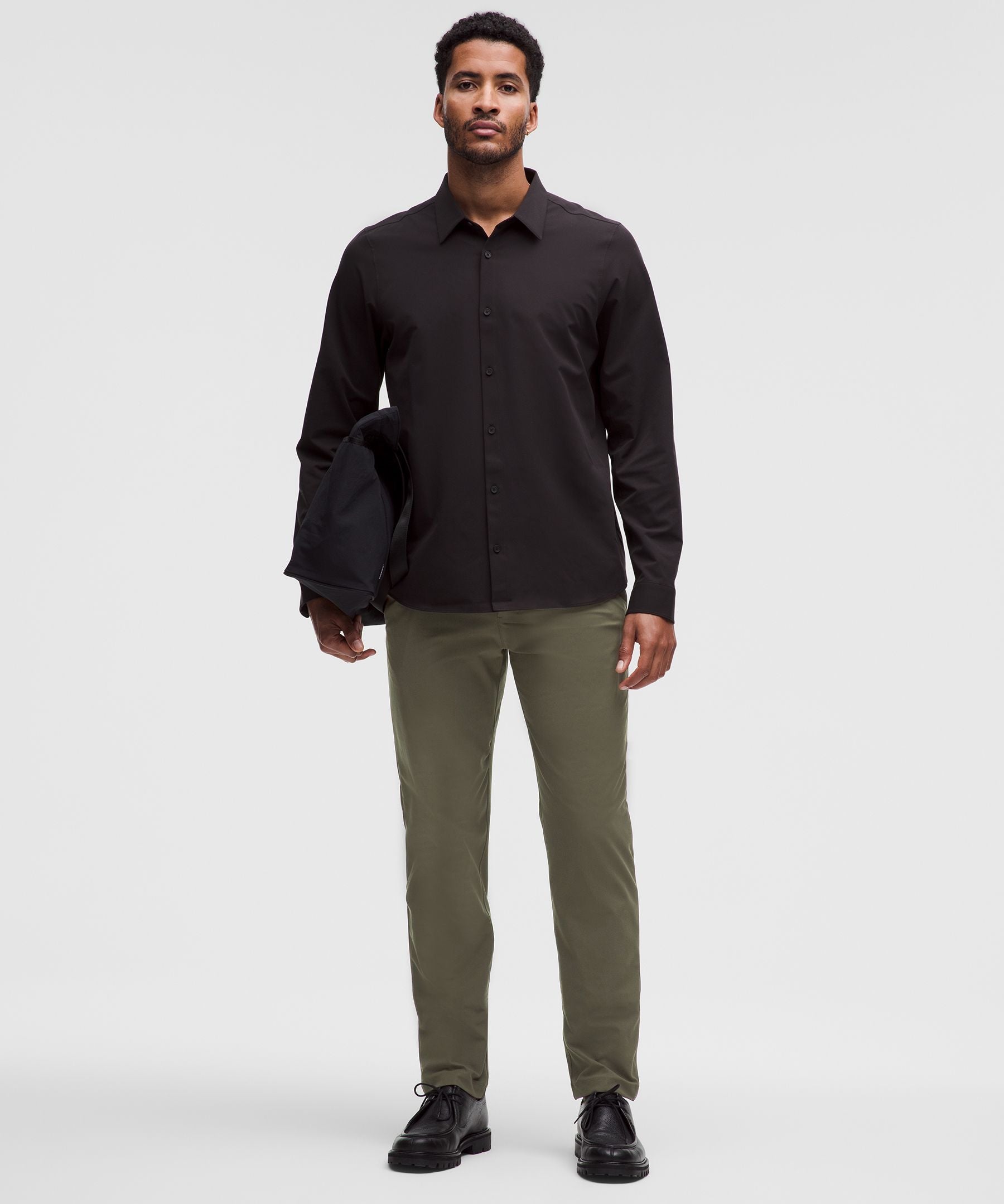 Lululemon ABC Classic-Fit Trouser 32L *Warpstreme Dark Olive