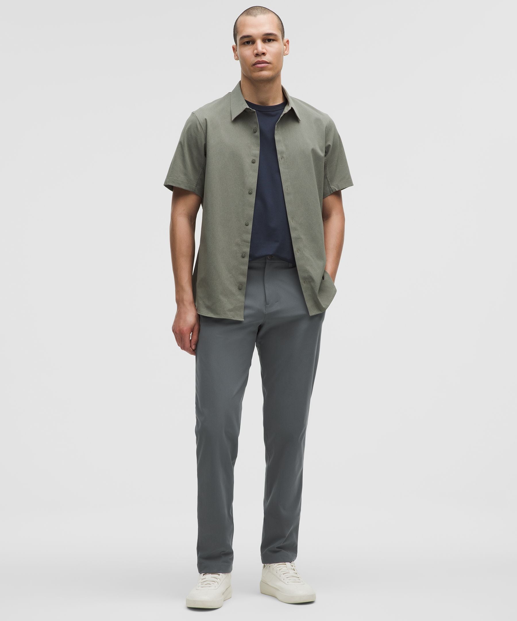 Lululemon ABC Classic-Fit Trouser 32L *Warpstreme Oil Grey