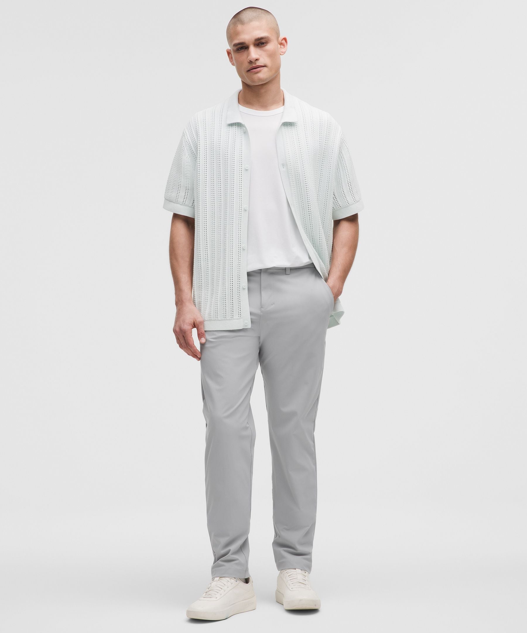 Lululemon ABC Classic-Fit Trouser 32L *Warpstreme Silver Drop