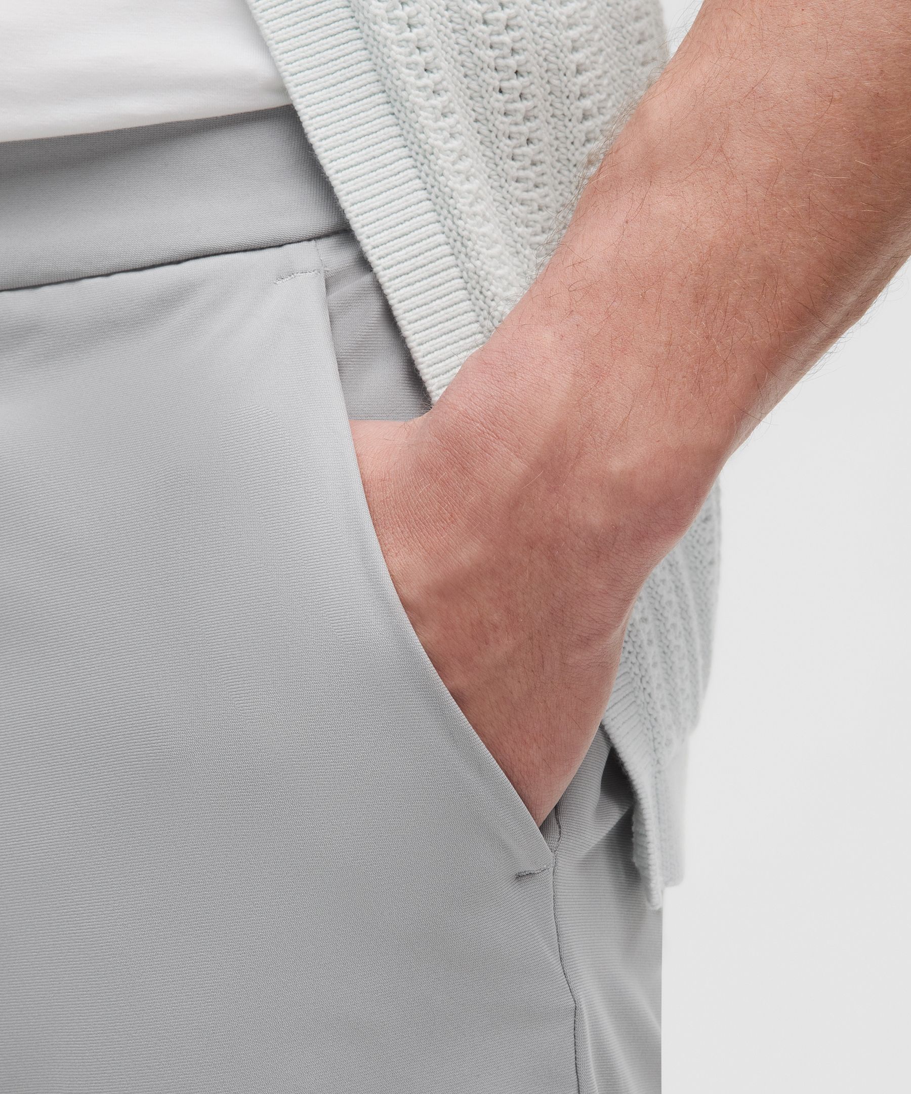 Lululemon ABC Classic-Fit Trouser 32L *Warpstreme Silver Drop