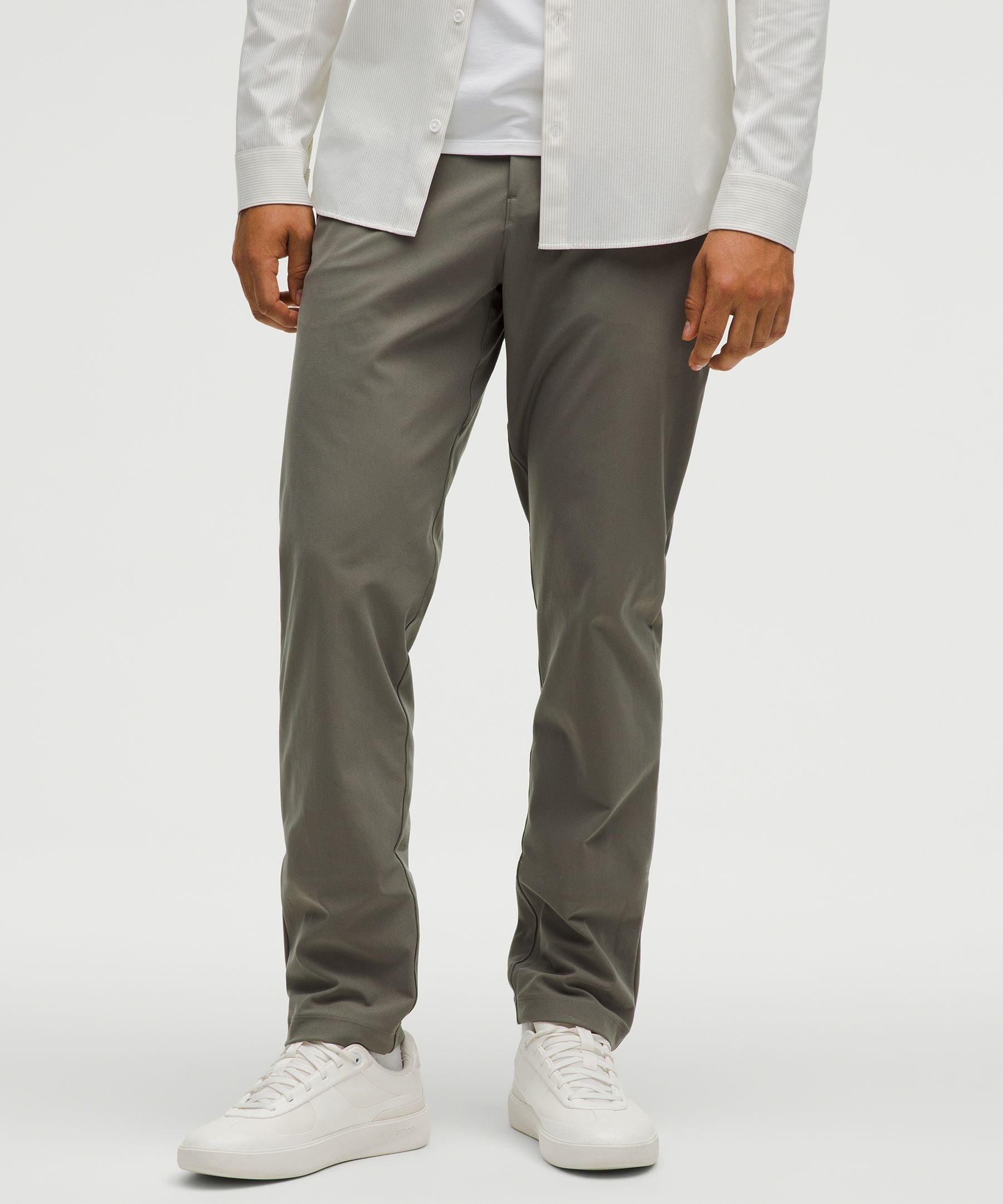 Lululemon ABC Classic-Fit Trouser 32L *Warpstreme Grey Sage