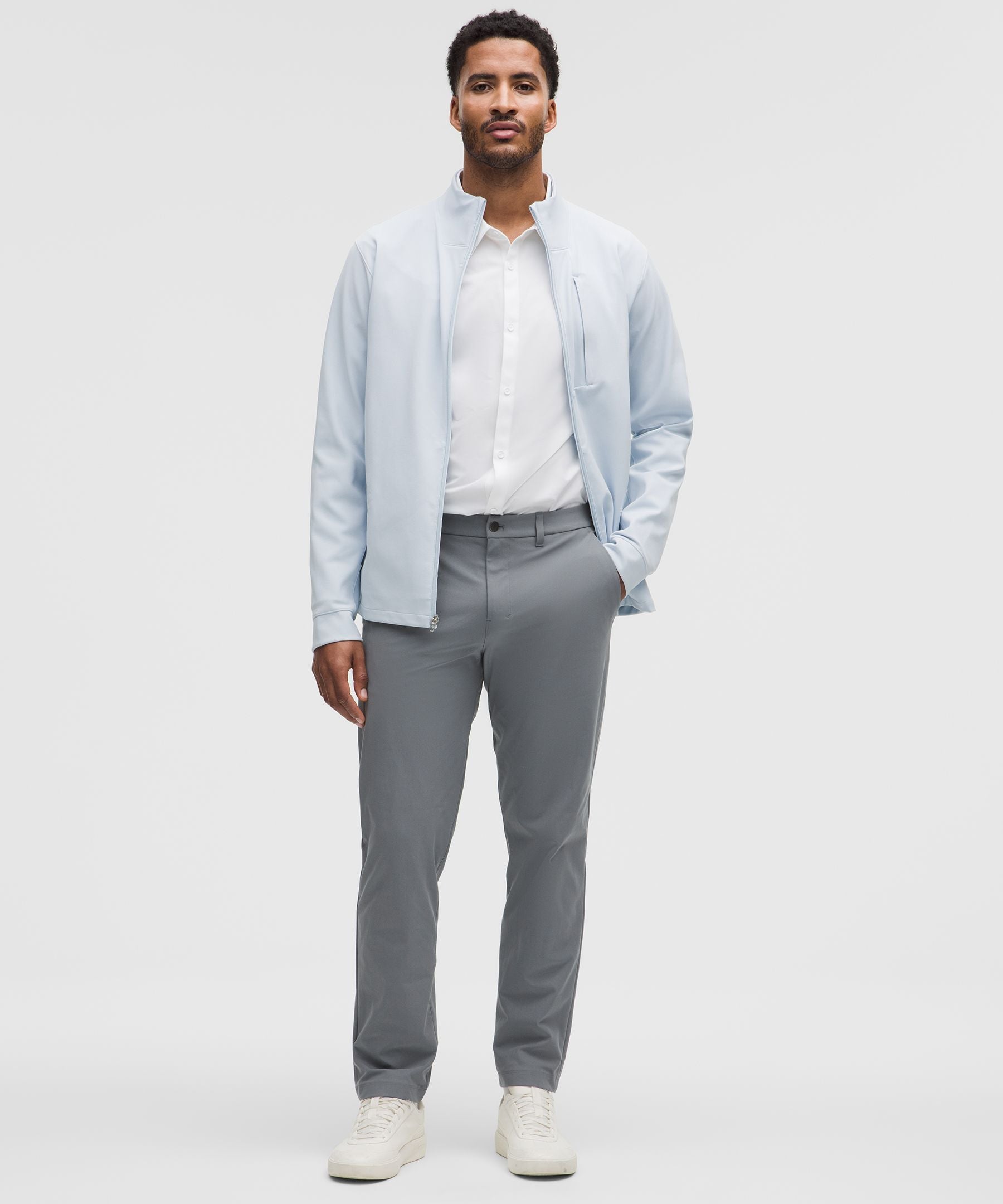 Lululemon ABC Classic-Fit Trouser 32L *Warpstreme Solar Grey