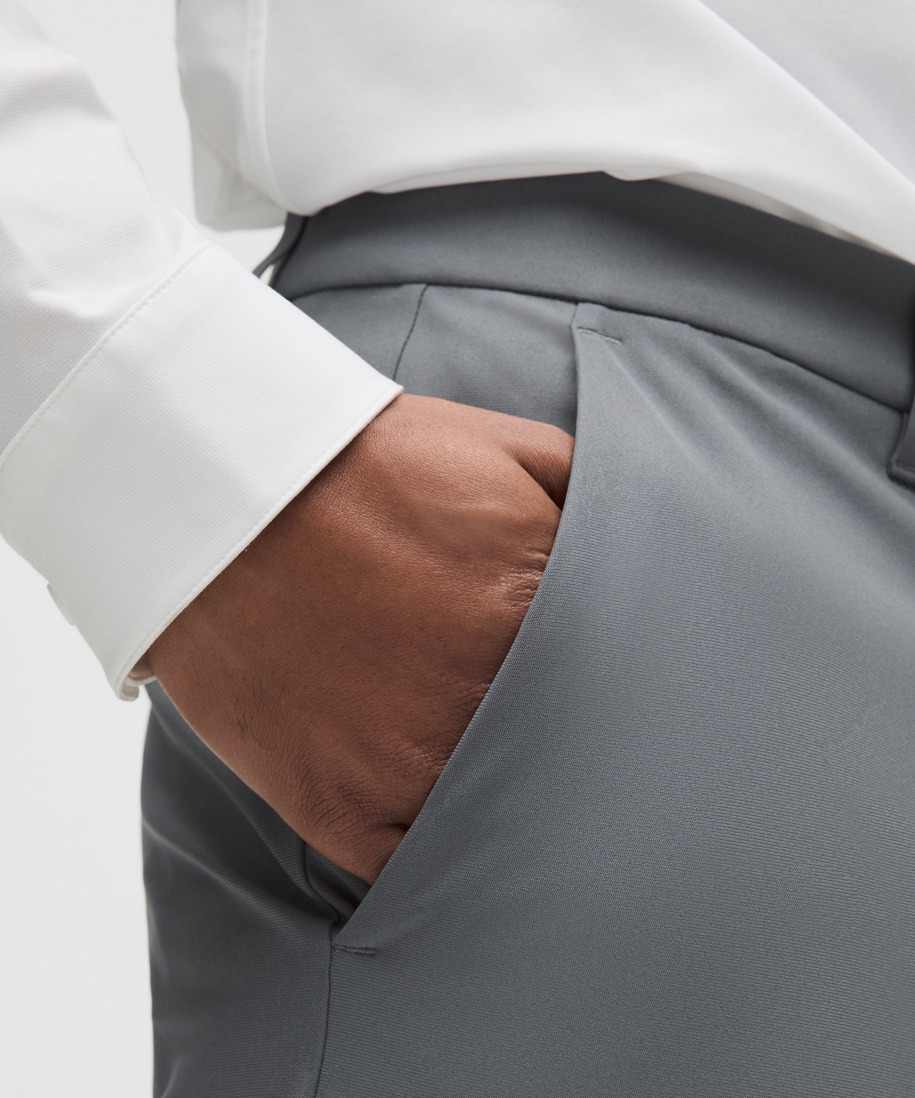 Lululemon ABC Classic-Fit Trouser 32L *Warpstreme Solar Grey