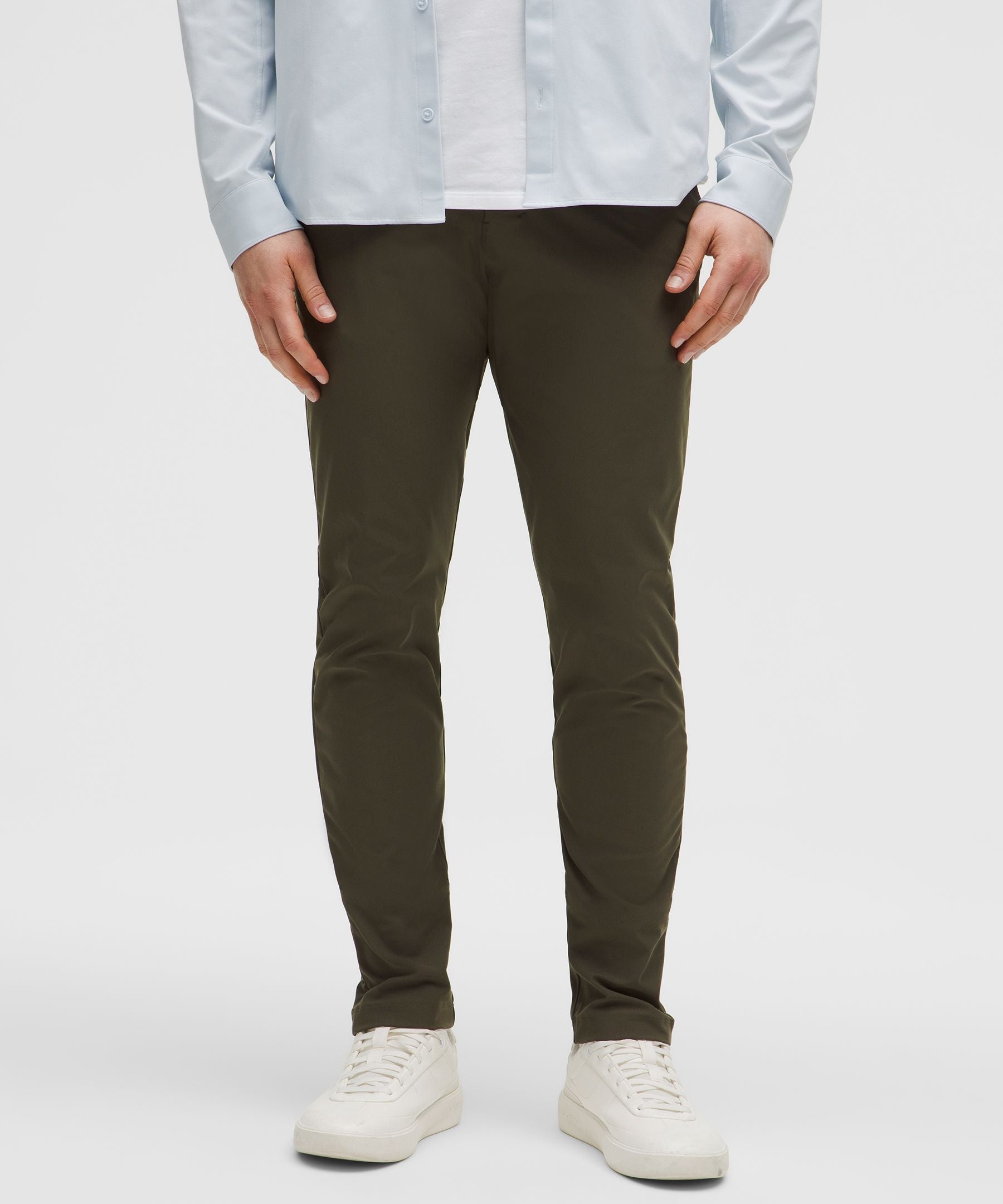 Lululemon ABC Slim-Fit Trouser 30L *Warpstreme Dark Olive