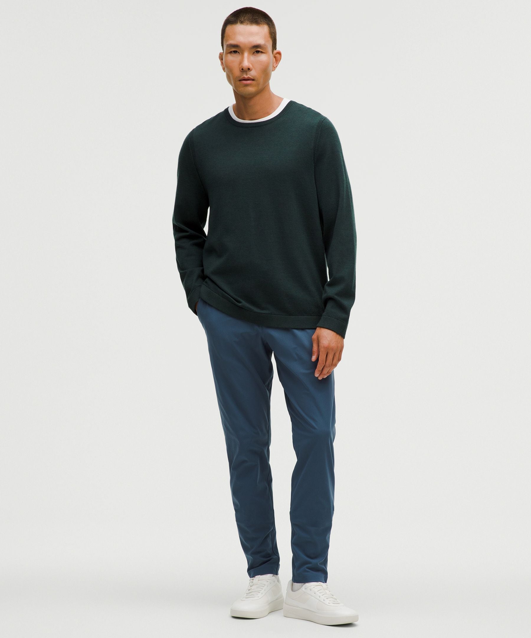 Lululemon ABC Slim-Fit Trouser 30L *Warpstreme Iron Blue