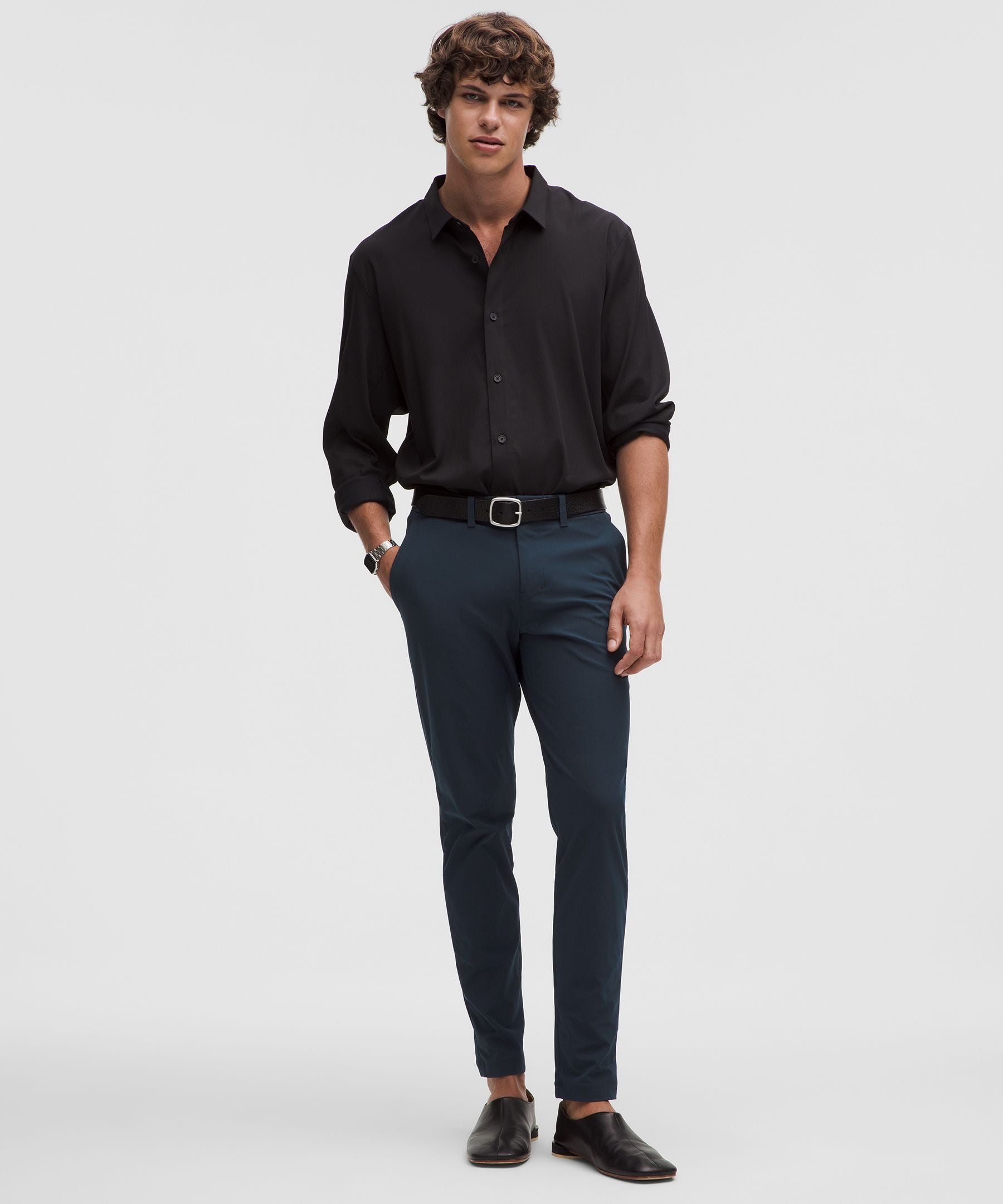 Lululemon ABC Slim-Fit Trouser 30L *Warpstreme True Navy
