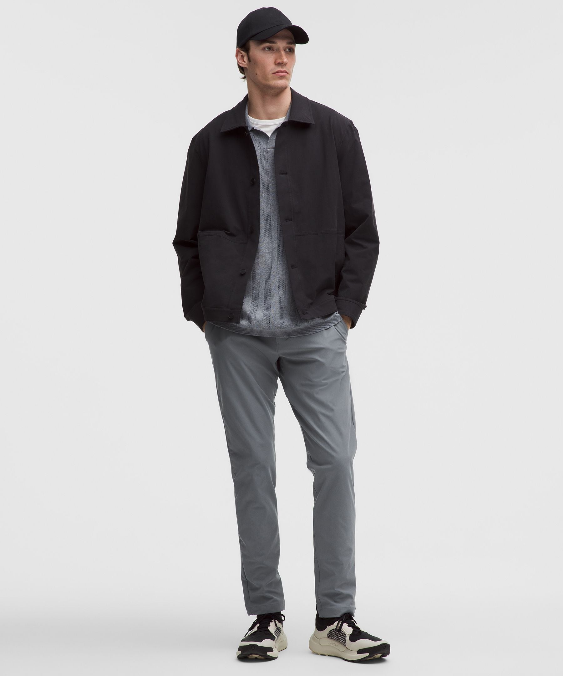 Lululemon ABC Slim-Fit Trouser 30L *Warpstreme Solar Grey