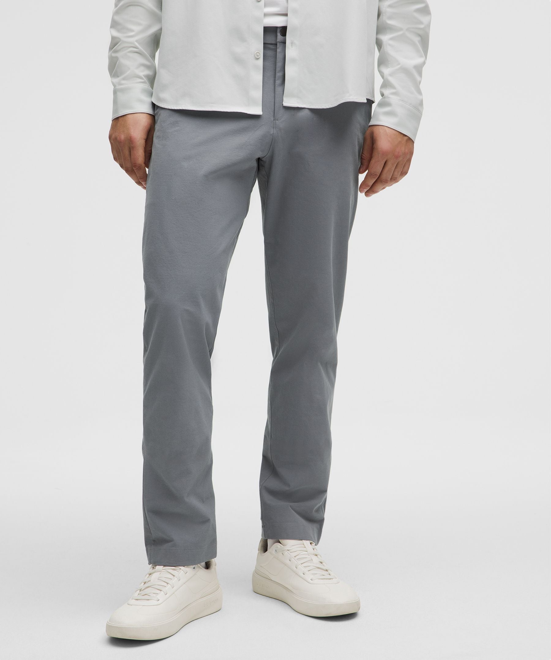 Lululemon ABC Classic-Fit Trouser 32L *Stretch Cotton VersaTwill Solar Grey