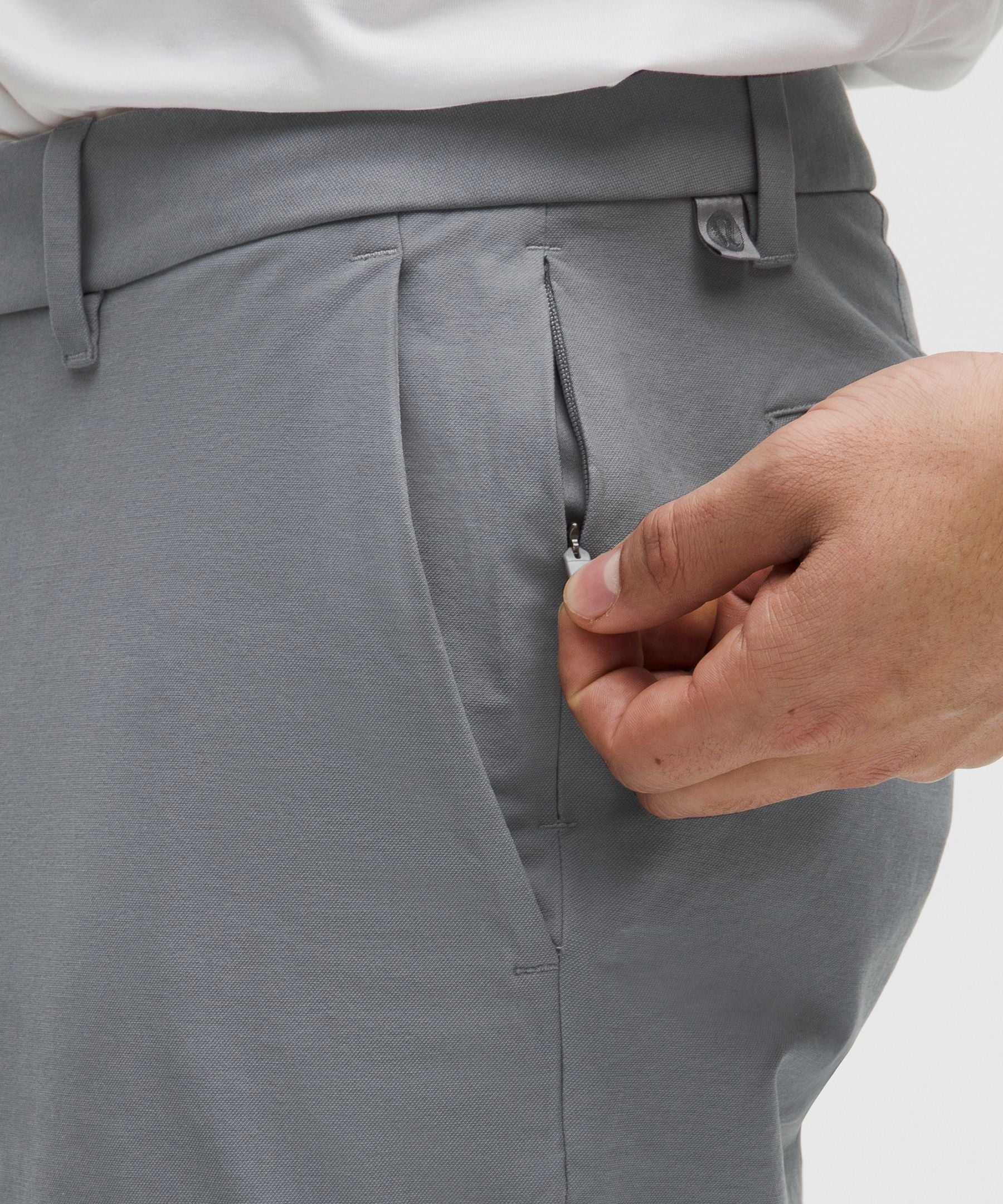 Lululemon ABC Classic-Fit Trouser 32L *Stretch Cotton VersaTwill Solar Grey