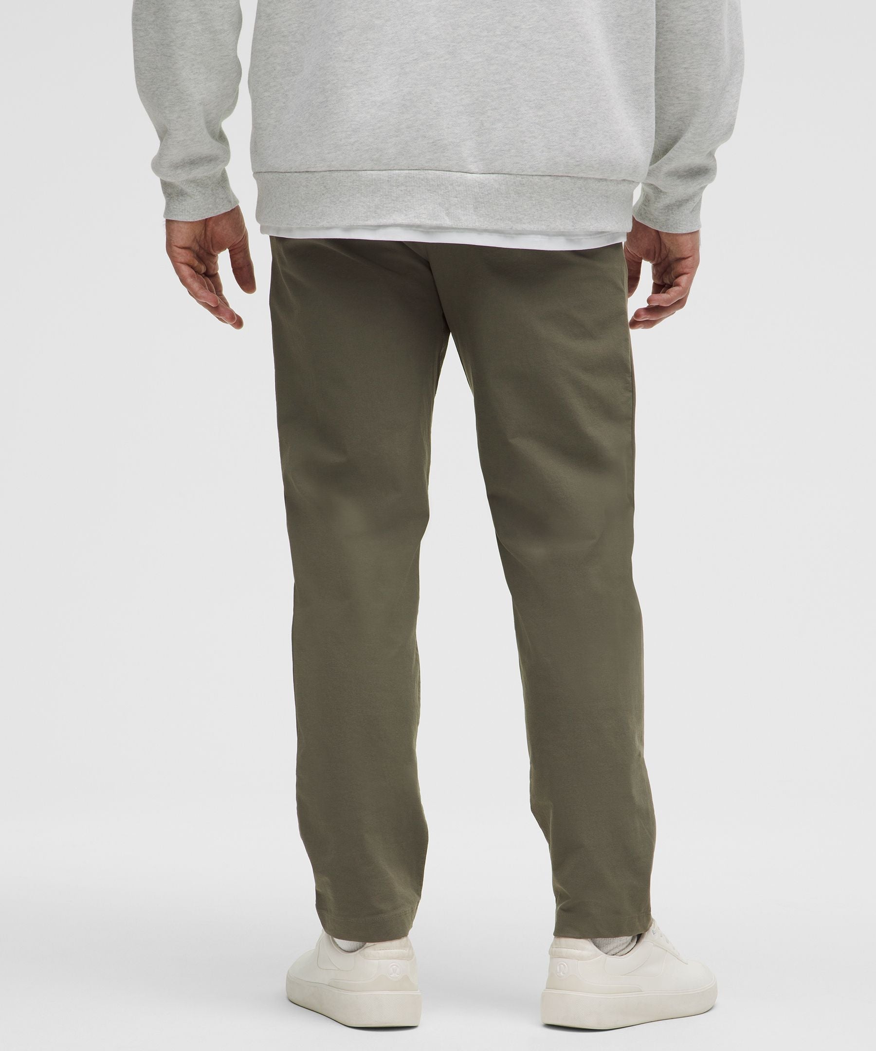 Lululemon ABC Classic-Fit Trouser 32L *Stretch Cotton VersaTwill Army Green