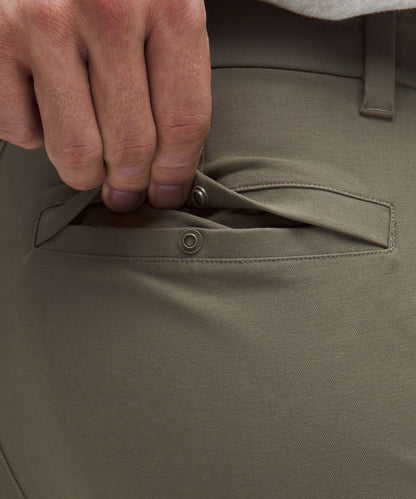 Lululemon ABC Classic-Fit Trouser 32L *Stretch Cotton VersaTwill Army Green