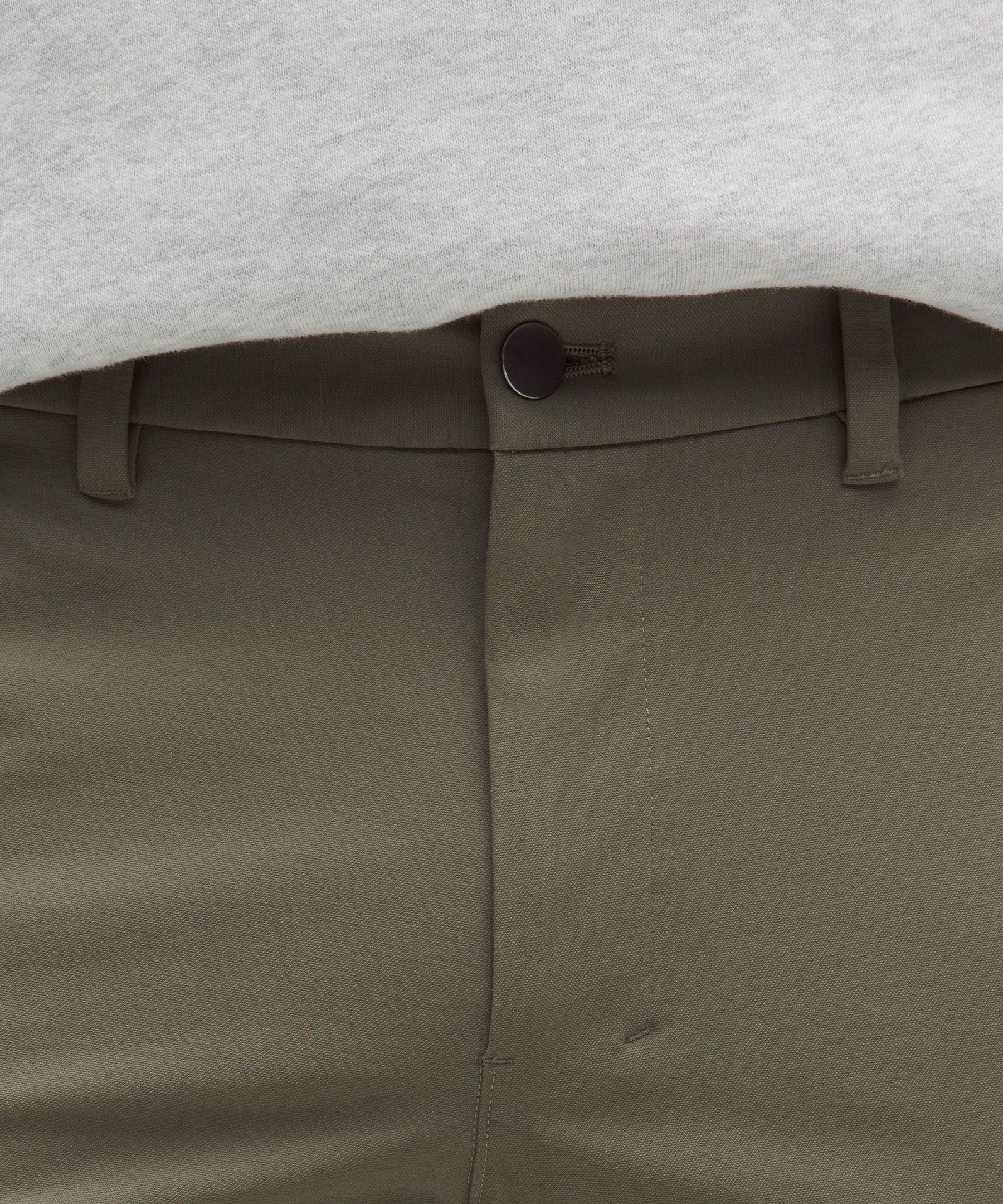 Lululemon ABC Classic-Fit Trouser 32L *Stretch Cotton VersaTwill Army Green