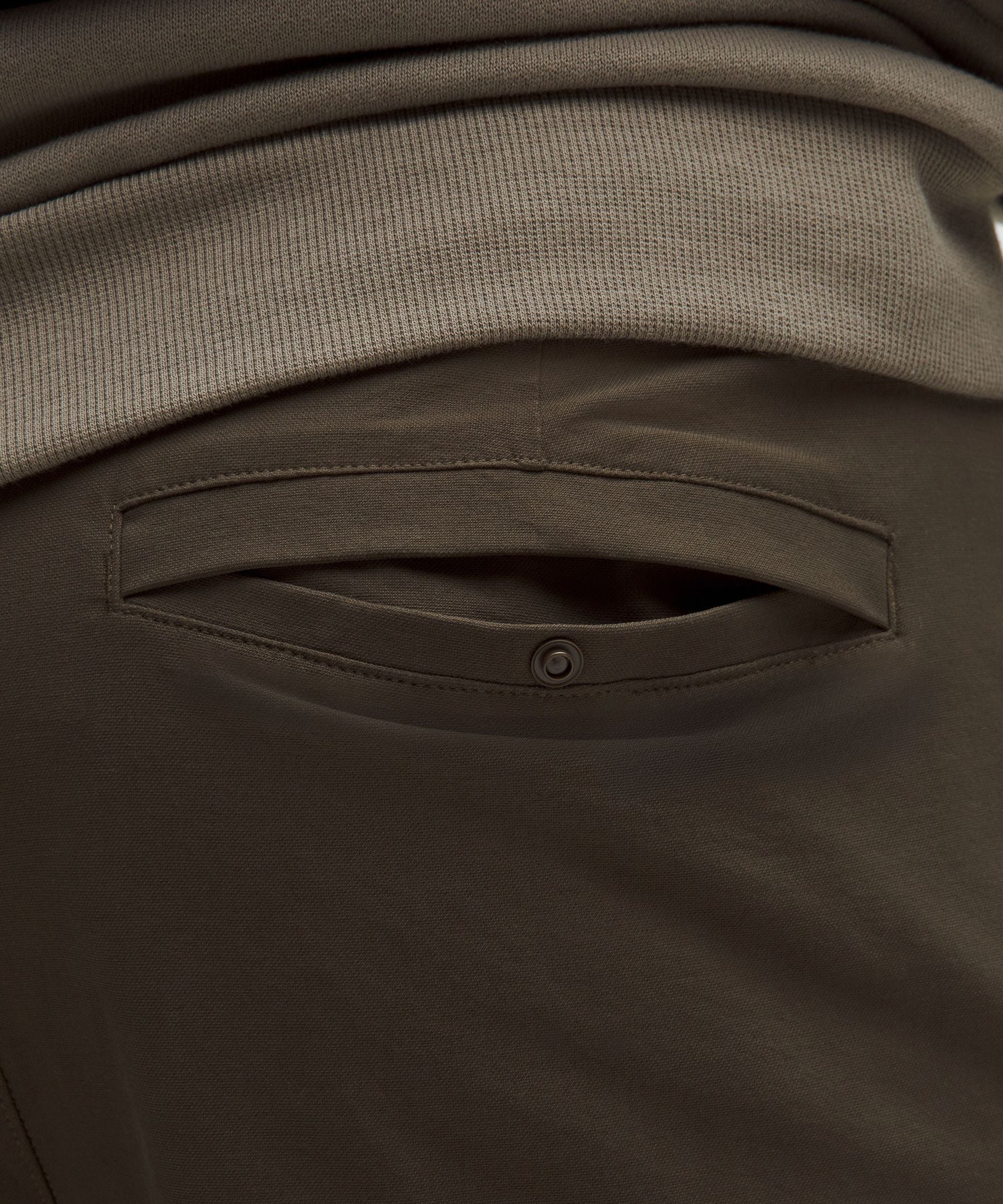 Lululemon ABC Classic-Fit Trouser 32L *Stretch Cotton VersaTwill Olive Brown