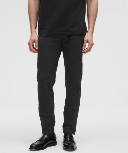 Lululemon ABC Slim-Fit Trouser 32L *Stretch Cotton VersaTwill Black