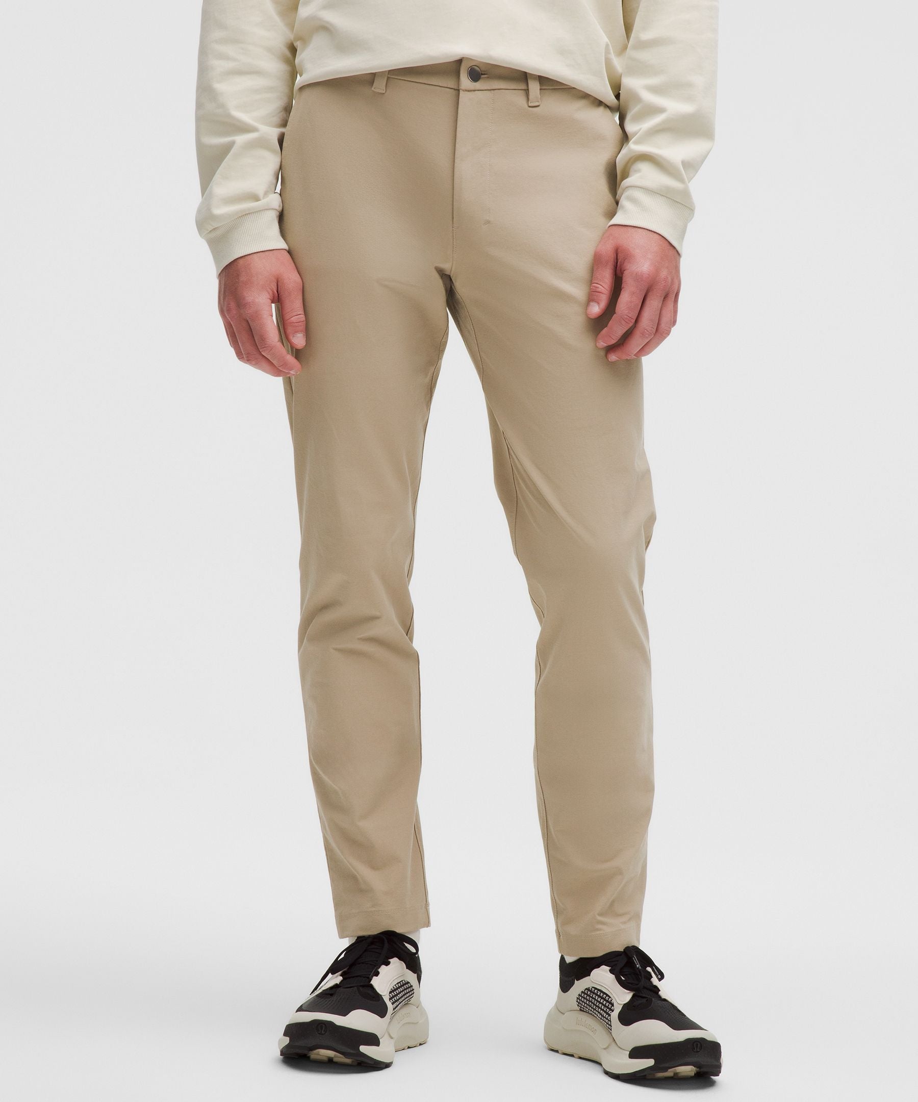 Lululemon ABC Slim-Fit Trouser 32L *Stretch Cotton VersaTwill Wacky Khaki