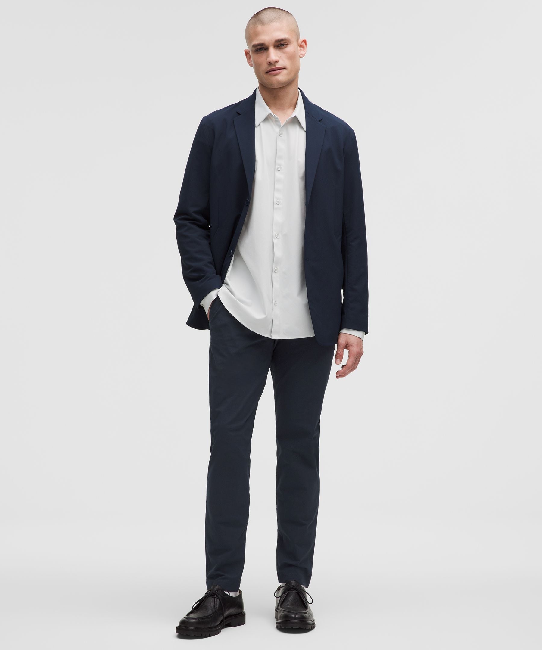 Lululemon ABC Slim-Fit Trouser 32L *Stretch Cotton VersaTwill True Navy