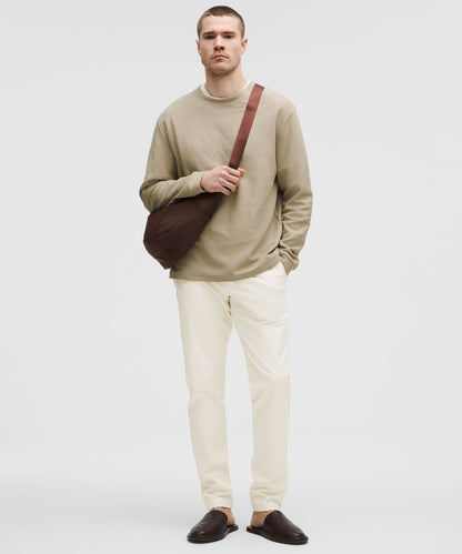 Lululemon ABC Slim-Fit Trouser 32L *Stretch Cotton VersaTwill Light Ivory